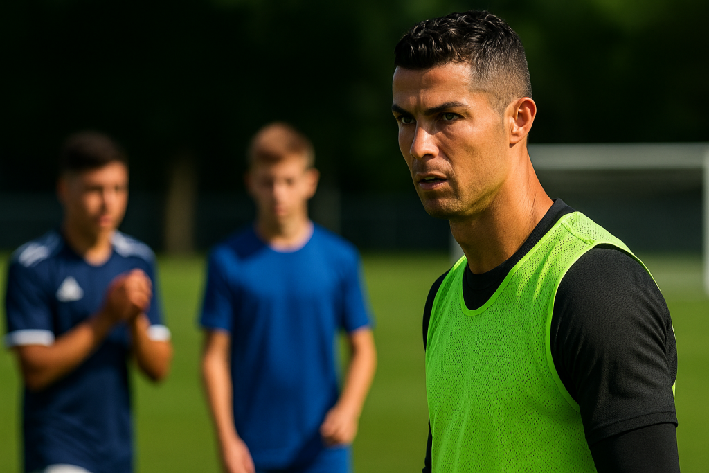 CR7 e a inspiração para novas gerações de atletas