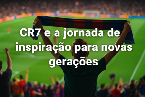 CR7 e a Jornada de Inspiração para Novas Gerações